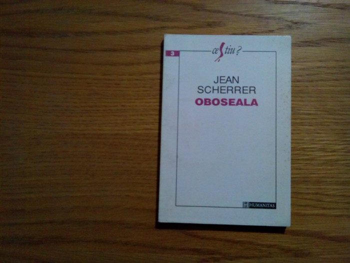 OBOSEALA - Jean Scherrer - 1993, 159 p.