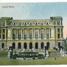 2993 - BUCURESTI, Cercul Militar - old postcard - used - 1928