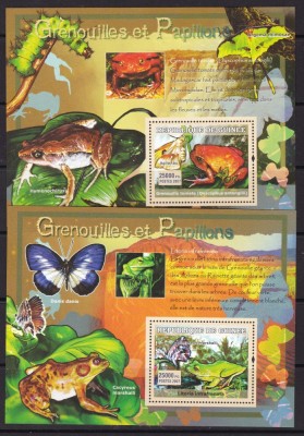 Guineea 2007 fauna MI 4677-4679 kleib + 3 bloc 1191-1193 MNH w15 foto