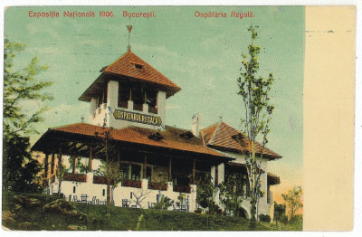 2968 - BUCURESTI, Expozitia Gen. Ospataria Regala - old postcard - used - 1906 foto