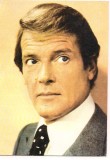 % carte postala-ACTORI SI INTERPRETI-Roger Moore, Necirculata, Printata