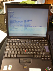 Laptop IBM Lenovo X60S Thinkpad 12.1&amp;quot; Intel Core Duo 1660 MHz,1 GB Ram,Amprenta foto
