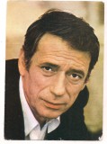 % carte postala-ACTORI SI INTERPRETI-Yves Montand, Necirculata, Printata