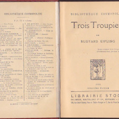 RUDYARD KIPLING - TROIS TROUPIERS ( FR ) ( RELEGATA ) 1921