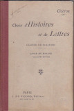 CICERON - CHOIX D&#039;HISTOIRES ET DE LETTRES ( FR ) 1915