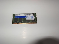 Memorie RAM laptop SODIMM DDR2 2GB 800MHZ Adata ( DDR 2 2 GB notebook ) (BO298) foto