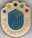 Insigna Universiada , Bucuresti 1981