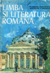Limba si literatura romana. Manual pentru clasa a XII-a (1979) foto