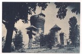 % carte postala-LUNA BUCURESTILOR 9 mai-9 iunie 1935-Cetatea lui Vlad Tepes