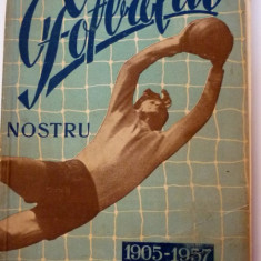 Carte "FOTBALUL NOSTRU 1905-1957"