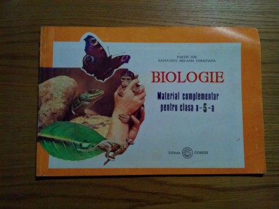 BIOLOGIE Material Complementar cl. a 5 -a - Zoe Partin - 1994, 65 p. foto