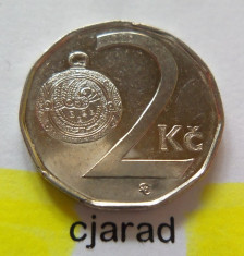 Moneda 2 Coroane - Cehia 2007 *cod 1620 a.UNC+ foto