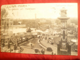 Ilustrata Berlin- Luna Park -Gara , inc.sec XX, Circulata, Printata