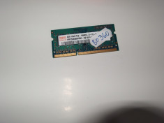 Memorie RAM laptop SODIMM DDR3 2GB 1333MHZ Hynix ( DDR 3 2 GB notebook ) (BO360) foto