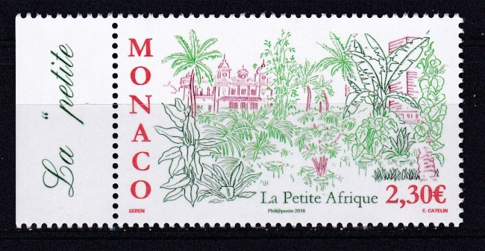 Monaco 2010 flori gradini MI 3006 MNH w15