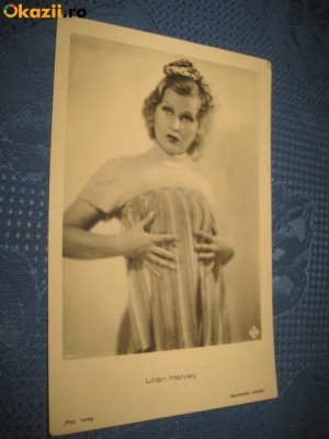CARTI POSTALE VECHI. Artista Lilian Harvey- carte postala veche. foto