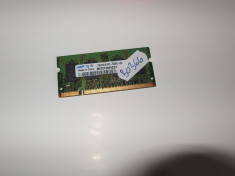 Memorie RAM laptop SODIMM DDR2 1GB Samsung ( DDR 2 1 GB notebook ) (BO366) foto