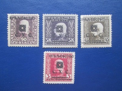 TIMBRE SARBIA 1919 foto