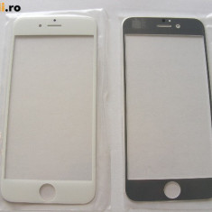 Geam Iphone 6 6 plus alb negru touchscreen ecran