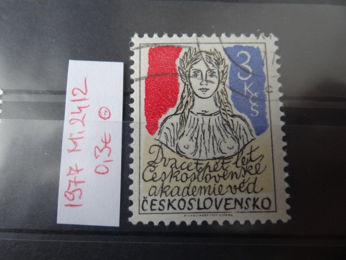 Timbru - Serie completa - Ceskoslovensko - Ceohoslovacia - 1977