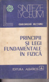 Fizica- Principii si legi fundamentale in fizica- Gh. Hutanu -1983