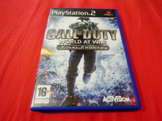 Joc Call of Duty World at War Final Fronts, PS2, original, alte sute de jocuri! foto