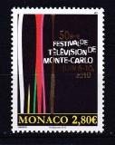 Monaco 2010 festival televiziune MI 2999 MNH w15