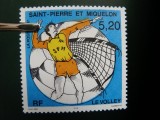 SAINT- PIERRE ET MIQUELON 1997 SPORT ,VOLEI NESTAMPILAT