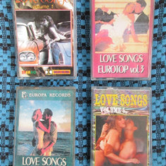 LOVE SONGS - OFERTA 4 CASETE AUDIO ORIGINALE - CA NOI!