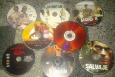 8 DVD cu filme in limba spaniola,fara carcase foto