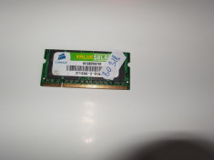 Memorie RAM laptop SODIMM DDR2 1GB 667MHZ Corsair ( DDR 2 1 GB ) (BO318) foto