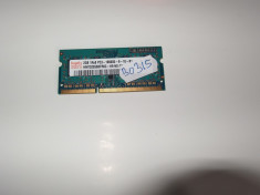 Memorie RAM laptop SODIMM DDR3 2GB 1066MHZ Hynix ( DDR 3 2 GB notebook ) (BO315) foto