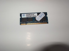 Memorie RAM laptop SODIMM DDR2 2GB 800MHZ Nanya ( DDR 2 2 GB notebook ) (BO333) foto