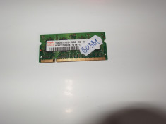 Memorie RAM laptop SODIMM DDR2 1GB Hynix ( DDR 2 1 GB notebook ) (BO381) foto