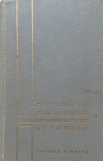 INDRUMATOR MATEMATIC SI TEHNIC