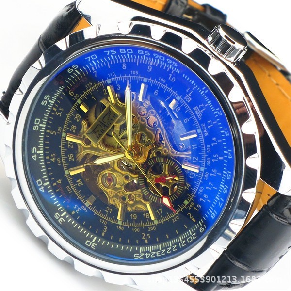 Ceas Casual Full Automatic Jaragar Casual Fashion Cadran XL Barbatesc CALITATE foto mare Ceas Casual Full Automatic Jaragar Casual Fashion Cadran XL Barbatesc CALITATE foto mare