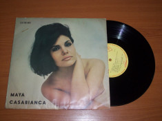 MAYA CASABIANCA-RECITAL disc LP vinil vinyl pickup pick-up foto
