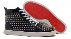 Sneakers piele naturala/ghete barbatesti CHRISTIAN LOUBOUTIN foto