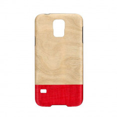 Carcasa Samsung Galaxy S5 G900 Man&amp;amp;Wood Lemn Slim Miss Match foto