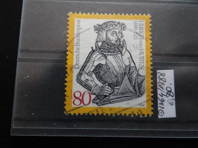 Timbru Germania stampilat-Deutche Bundespost -1988-MC1364 foto