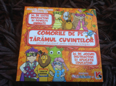 Joc educativ calculator, Comorile de pe taramul cuvintelor, ed. EDU, 4-8 ani foto