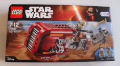 Vand Lego Star Wars 75099 Rey&amp;#039;s Speeder , sigilat, 193 piese,7-12 ani foto