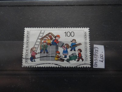 Timbru Germania stampilat-Deutsche Bundespost-1989-MC1435 foto