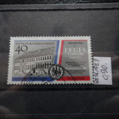 Timbru Germania stampilat-Deutsche Bundespost Berlin-1989-MC856