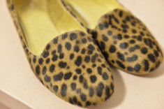 BALERINI, Pantofi animal print blanita, ANA PARVAN, Musette foto