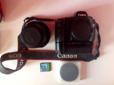 Canon EOS 5D full-frame + Obiectiv EF 24-105mm f/4 L IS USM + Accesorii foto