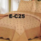 Cuvertura de pat bumbac brodat EC25