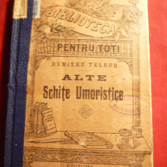 Dumitru Teleor - Alte Schite Umoristice - BPT 115 - cca.1900