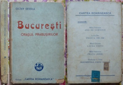 Octav Dessila, Bucuresti, orasul prabusirilor, 1945 foto