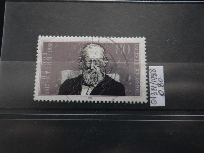 Timbru Germania stampilat-Deutche Bundespost -1988-MC1371 foto